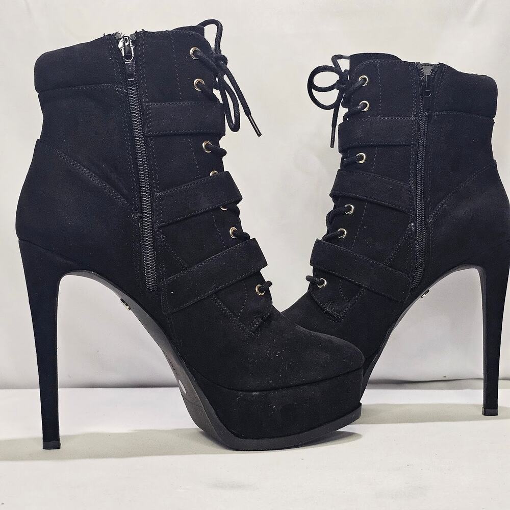 Thalia Sodi Women's Sasha Platform Dress Booties Size 10 Black NWT - Picture 7 of 10